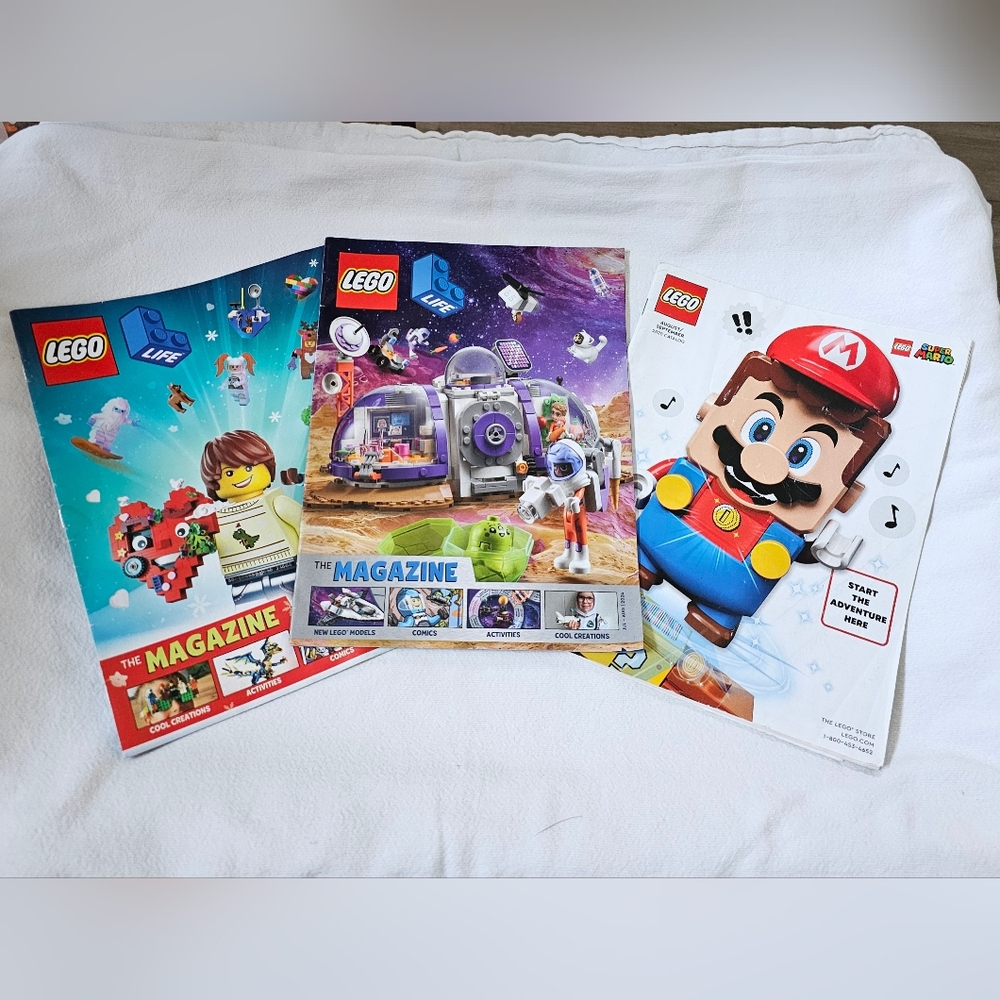 LEGO Magazines Mario Bros Cool Creations